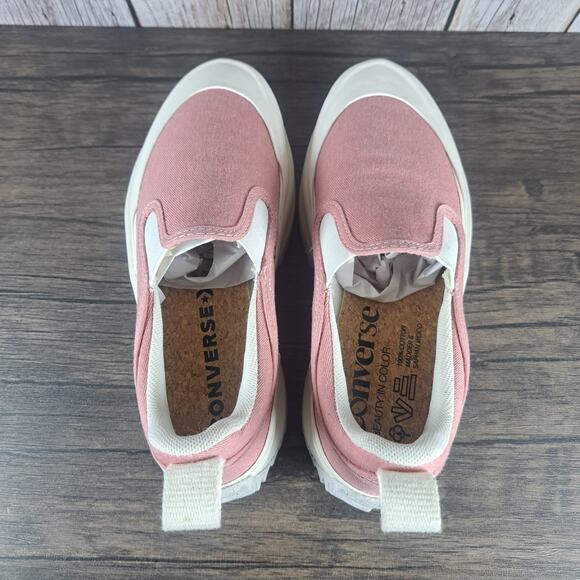 Converse Run Star Hike Slip On Platform Renew Natural Dye Low Top Women's Sz 6 - Picture 6 of 9